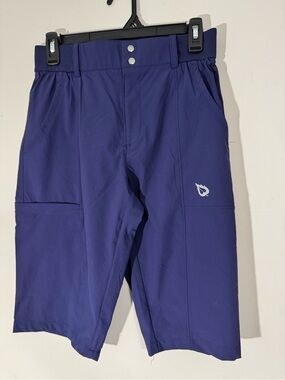Baleaf Deep Blue Athletic Shorts with Side Pockets